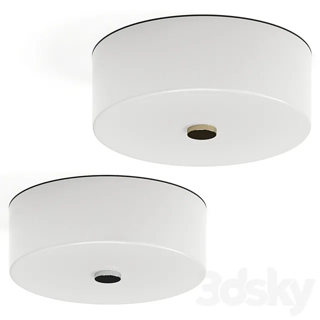 Lulu and Georgia Cher Flush Mount Light Ceiling Lamp 3DS Max Model