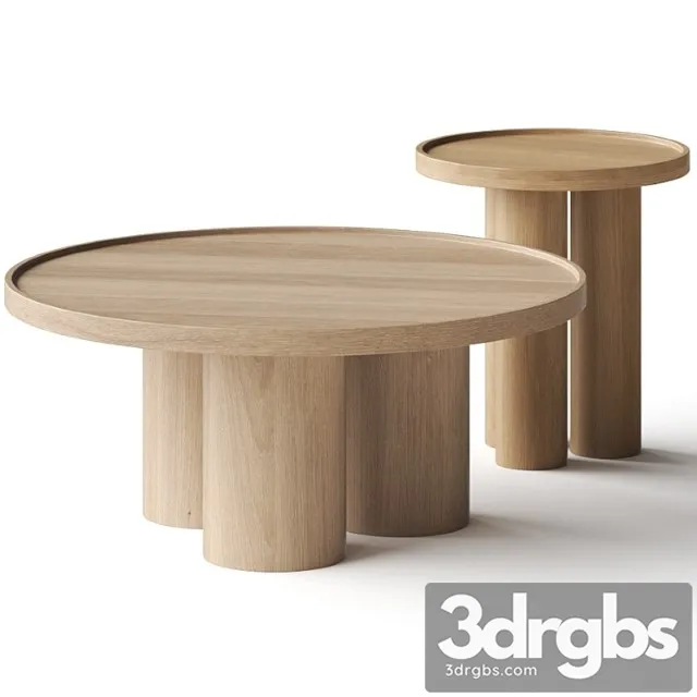 Lulu and georgia delta round coffee tables