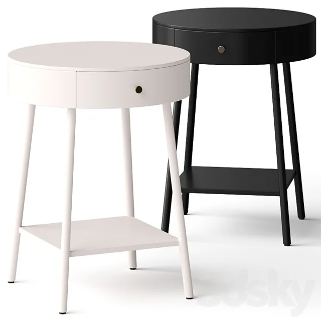 Lulu and Georgia Jules Nightstand Bedside Table 3ds Max