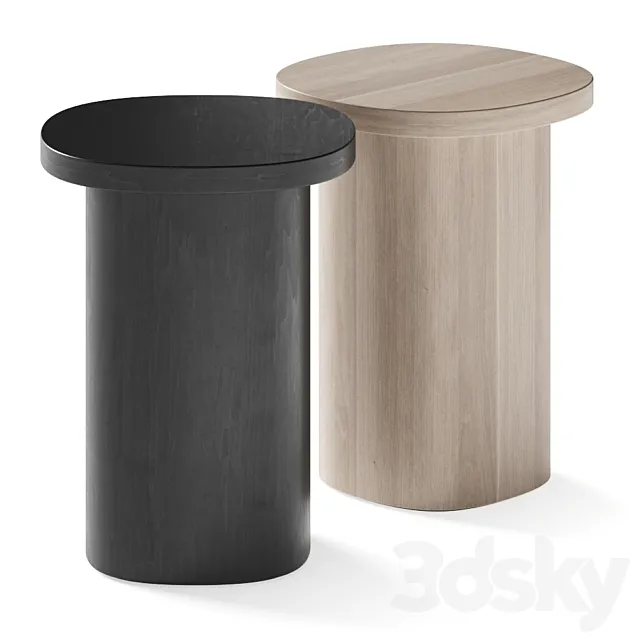 Lulu and Georgia Luna Side Table 3ds Max