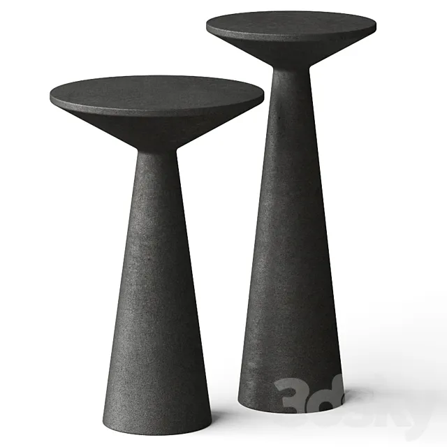 Lulu and Georgia Raven Side Tables 3DSMax File