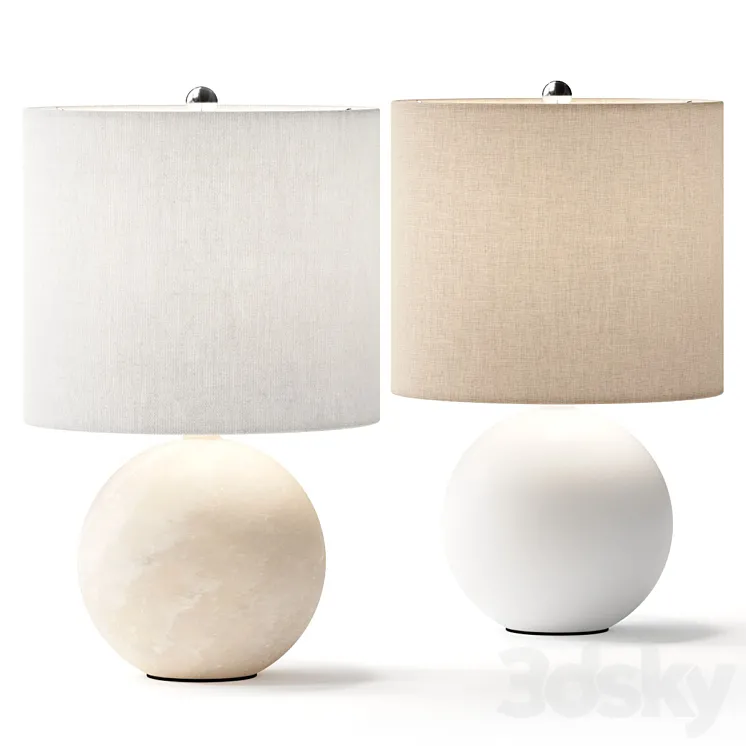Lulu and Georgia Vivienne Table Lamp 3DS Max