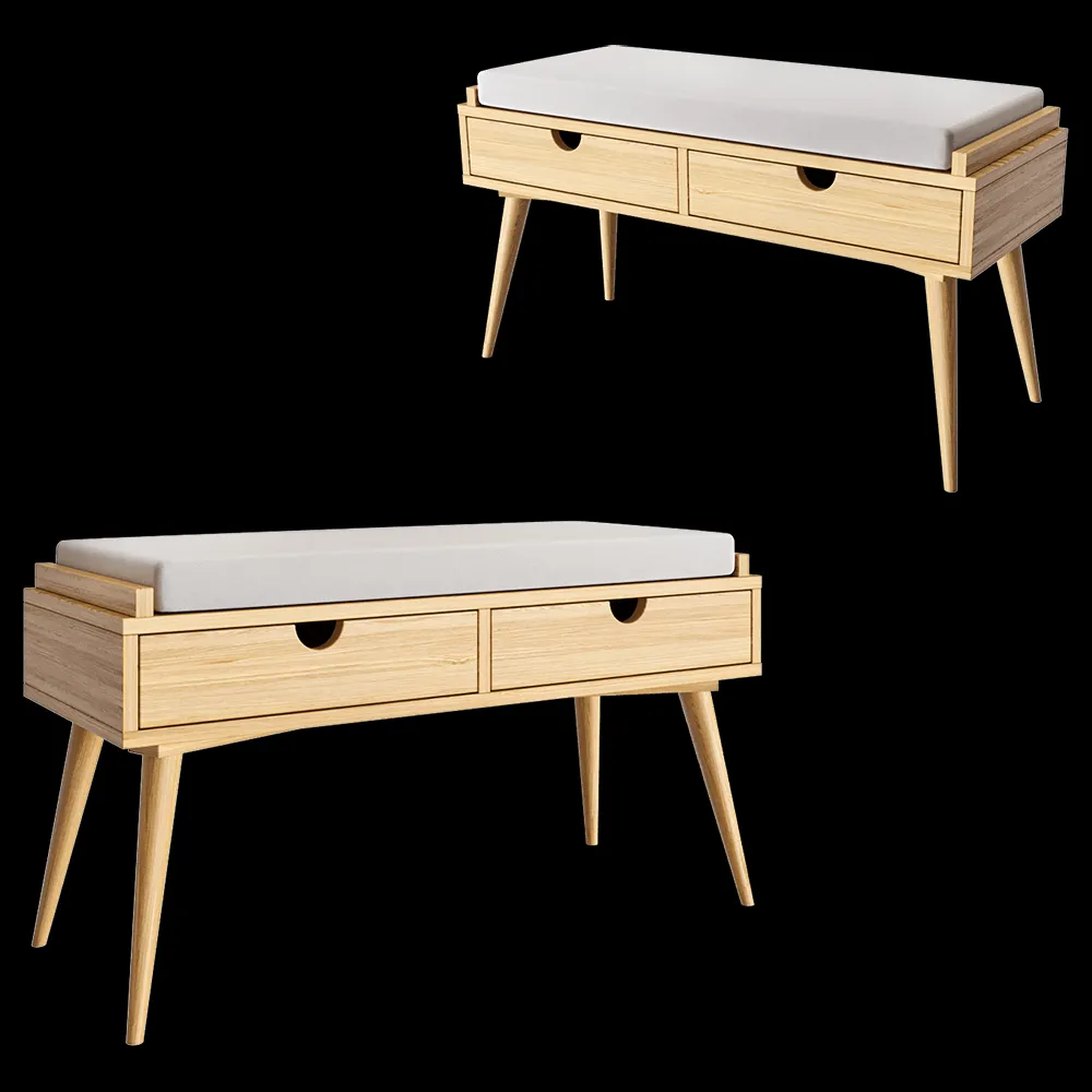 lulu’space – Banquette Aura 3ds Max