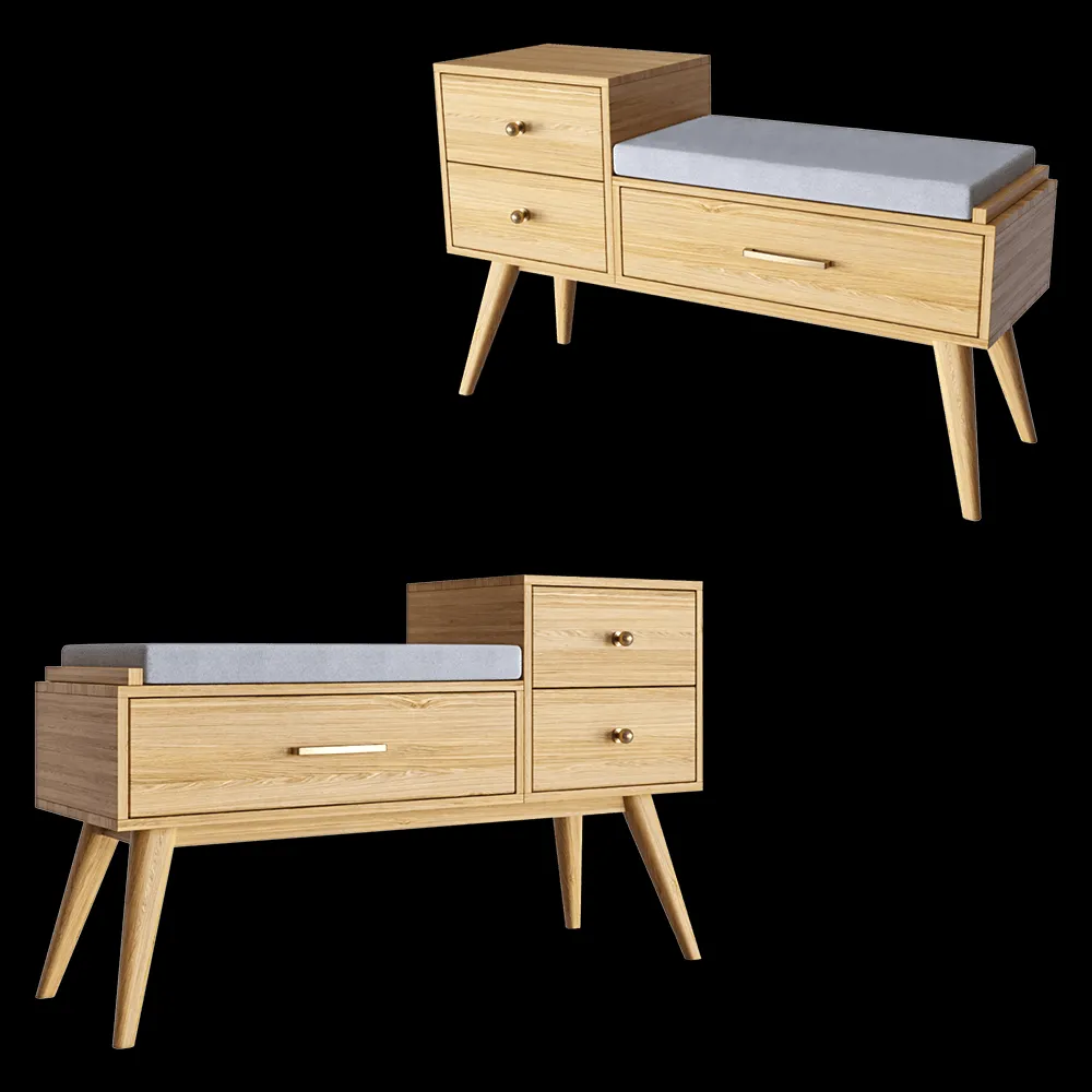 lulu’space – Banquette Gera 3ds Max