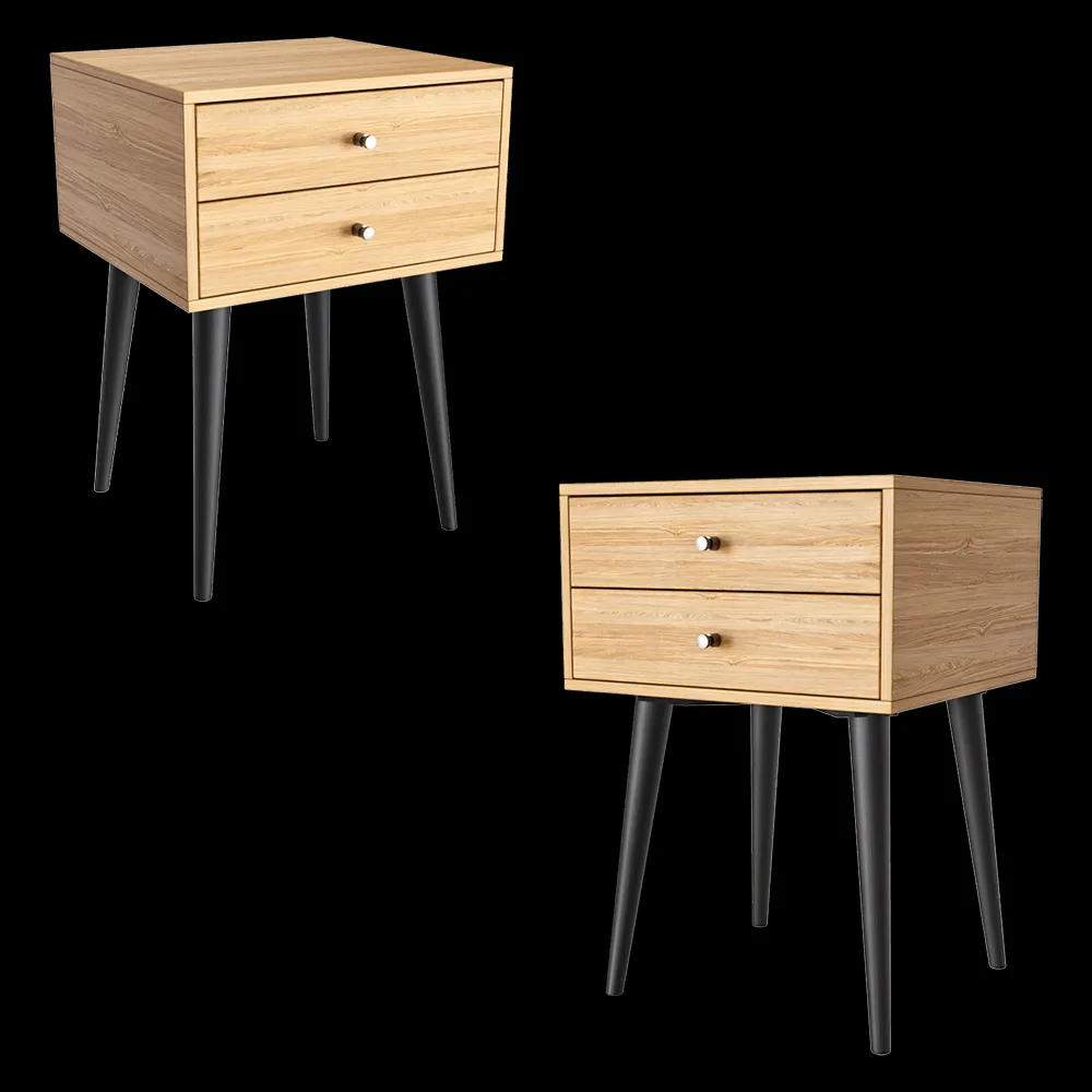lulu’space – Bedside table Berg 3ds Max