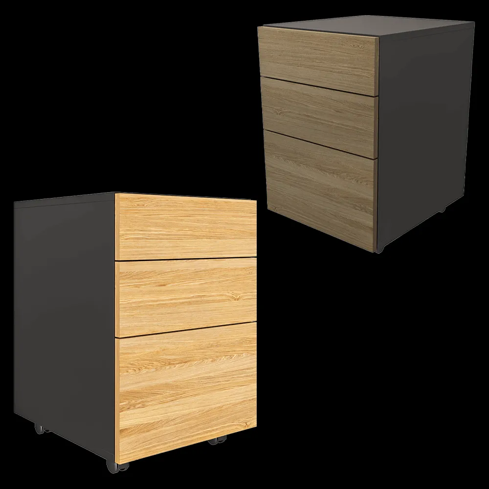 lulu’space – Bedside table Module stand 3ds Max