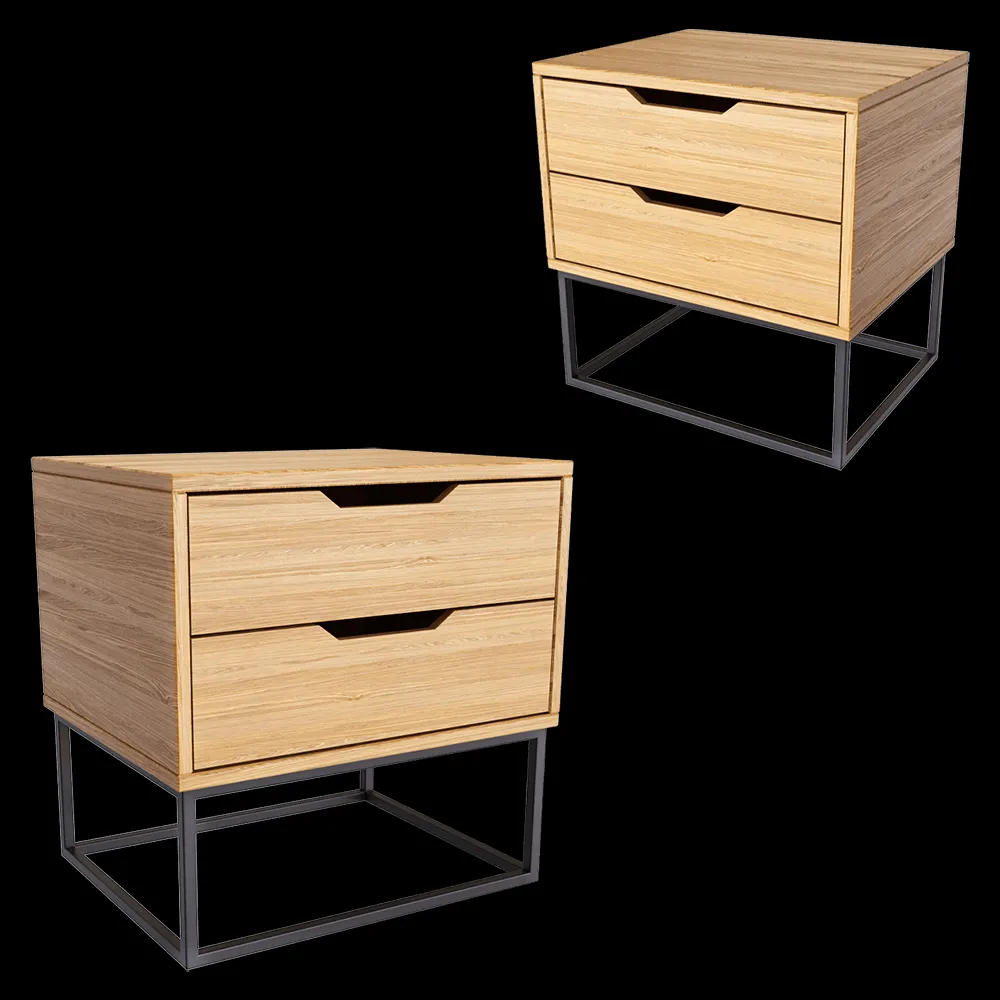 lulu’space – Bedside table Ramon stand 3ds Max