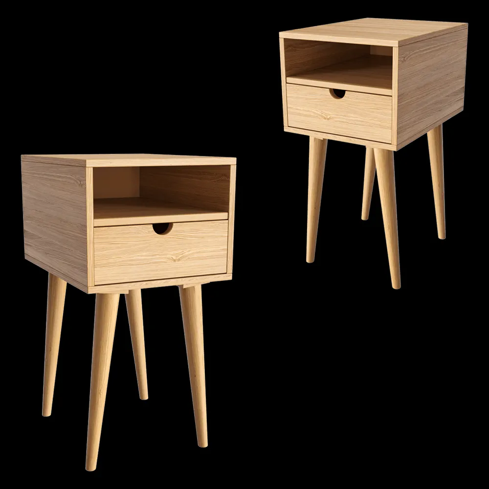lulu’space – Bedside table Scandi Mini 3ds Max
