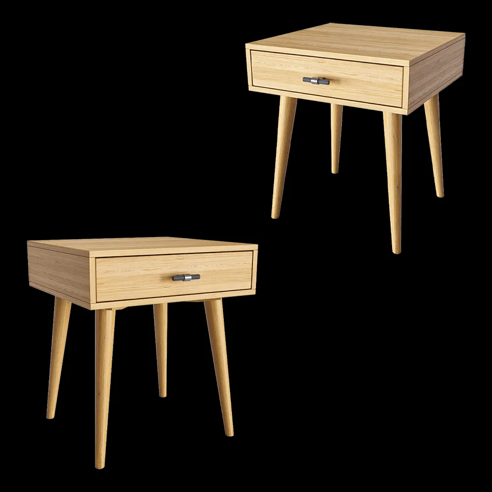 lulu’space – Bedside table Scandinavia new 3ds Max