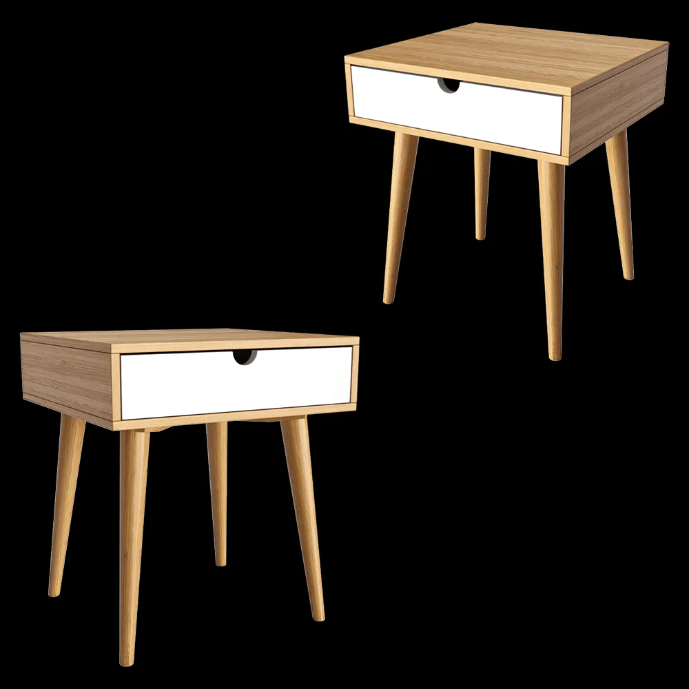 lulu’space – Bedside table Scandinavia stand 3ds Max