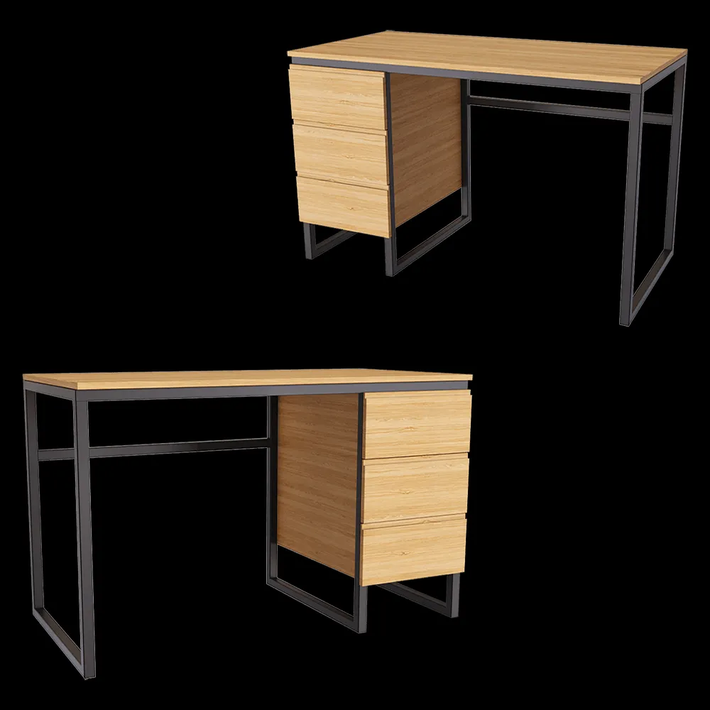 lulu’space – Desk Joseph 3ds Max