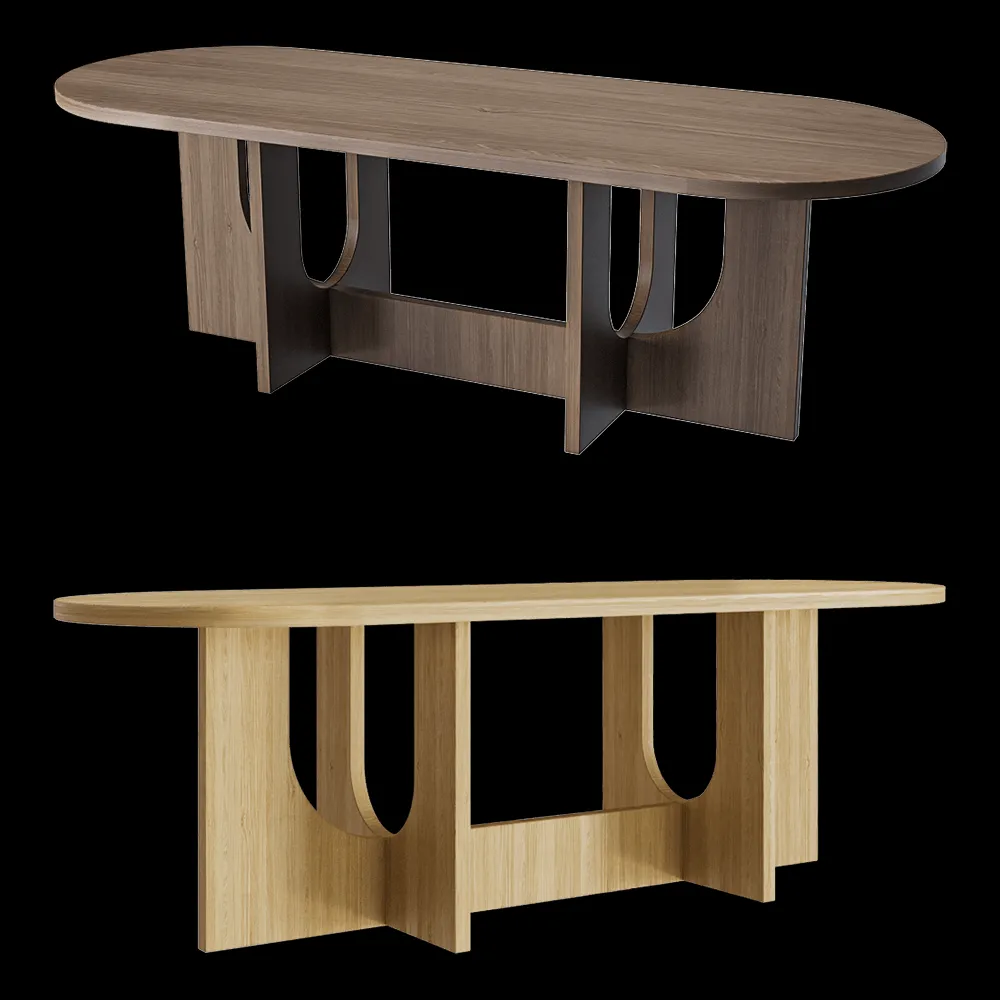 lulu’space – Dining table Arch 4 3ds Max