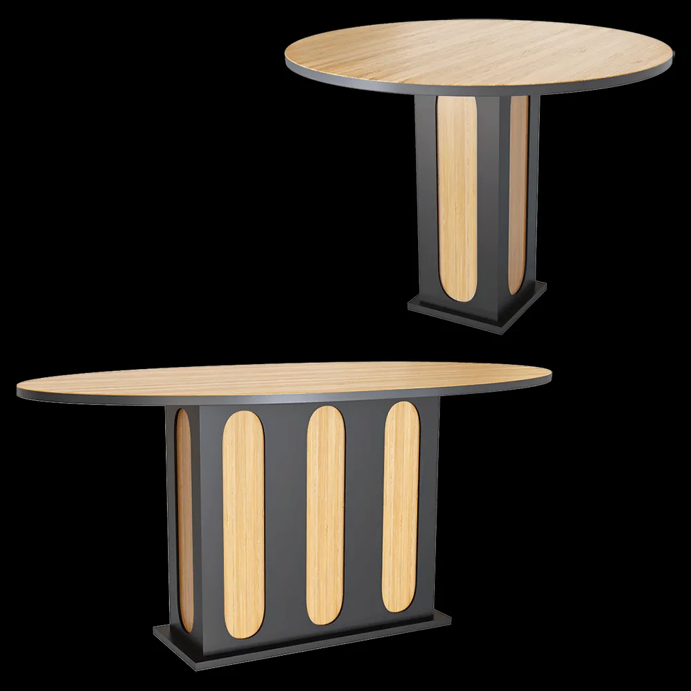 lulu’space – Dining table Dia 3ds Max