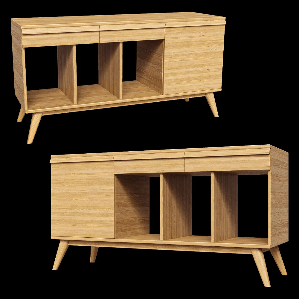 lulu’space – TV stand Lina Vinyl 3ds Max