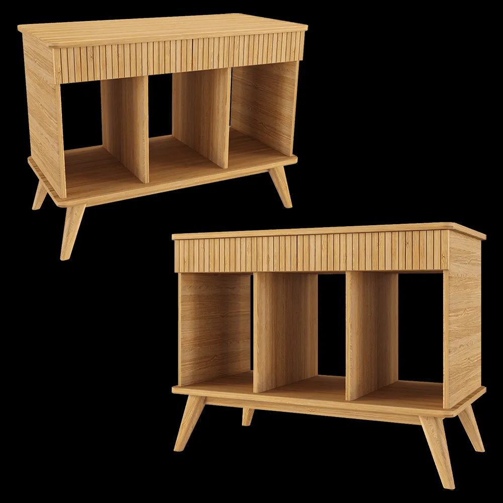 lulu’space – TV stand Viva Vinyl mini 3ds Max