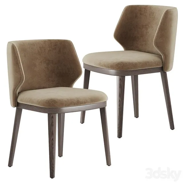 Lum bridge dining chair 3dsMax Model