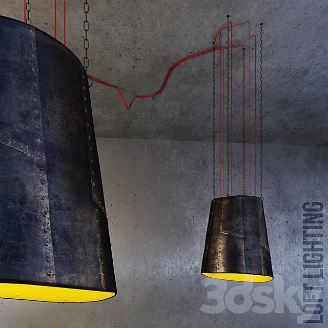 Luminaire FORGED 3DSMax File