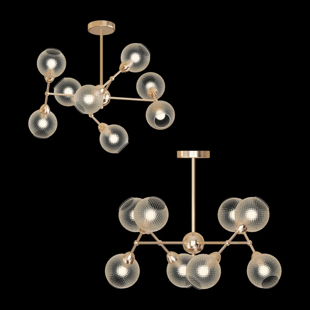 Lumion – Chandelier Everly 3752/8C 3ds Max
