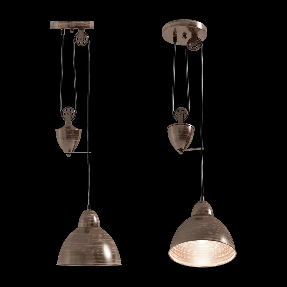 Lumion – Pendant lamp Hank 4440/1 3ds Max