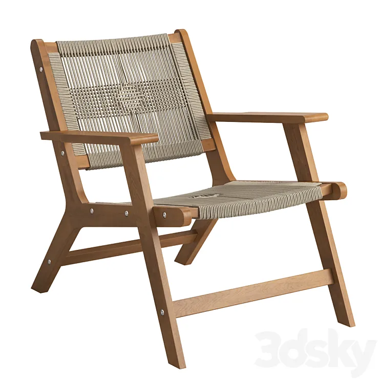 Luna Lounge Chair 3DS Max Model
