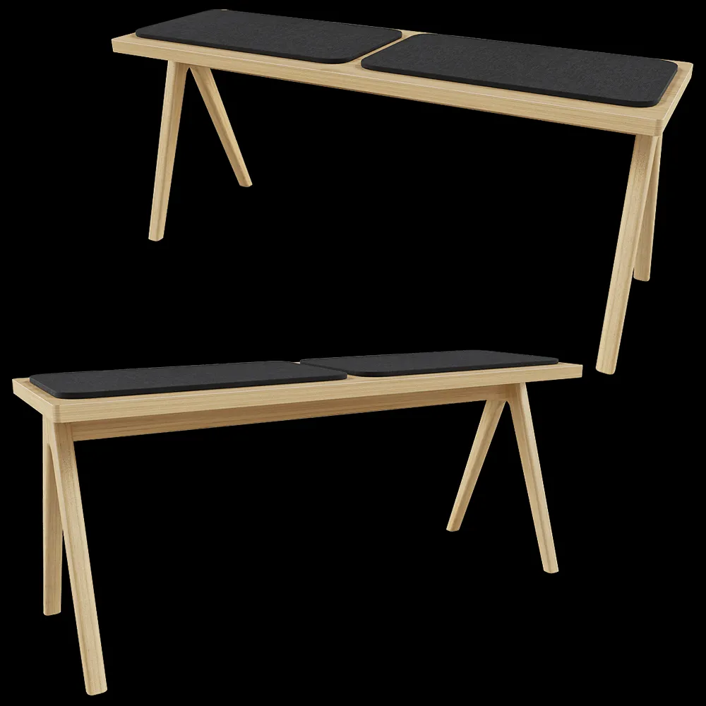 Lundbergs Möbler  – Bench Arko 3ds Max