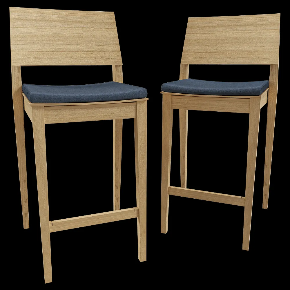 Lundbergs Möbler  – High stool Tova 3ds Max
