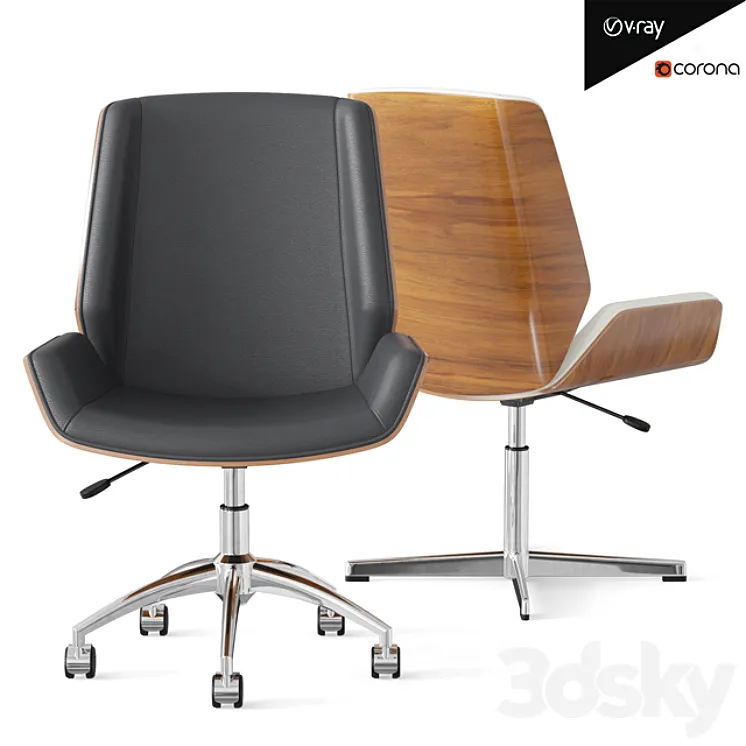 LUS101 Office Chair 3DS Max