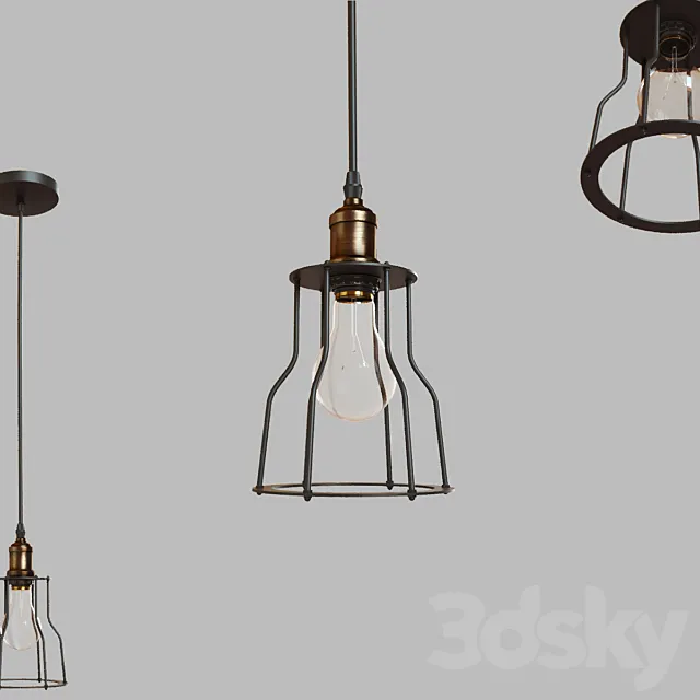 Lussole LOFT LSP-9610 Ancient cage LOFT1114 3ds Max