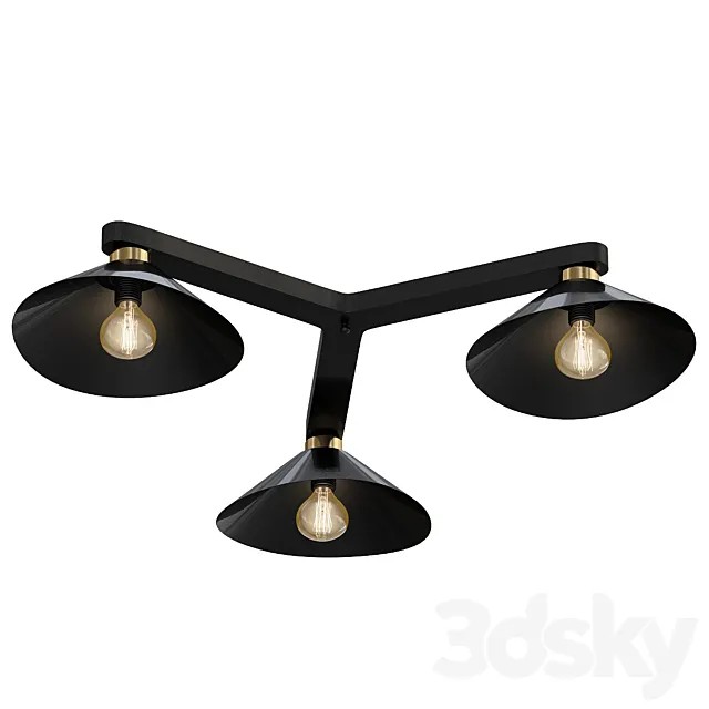 Lussole Loft Opelika 3ds Max