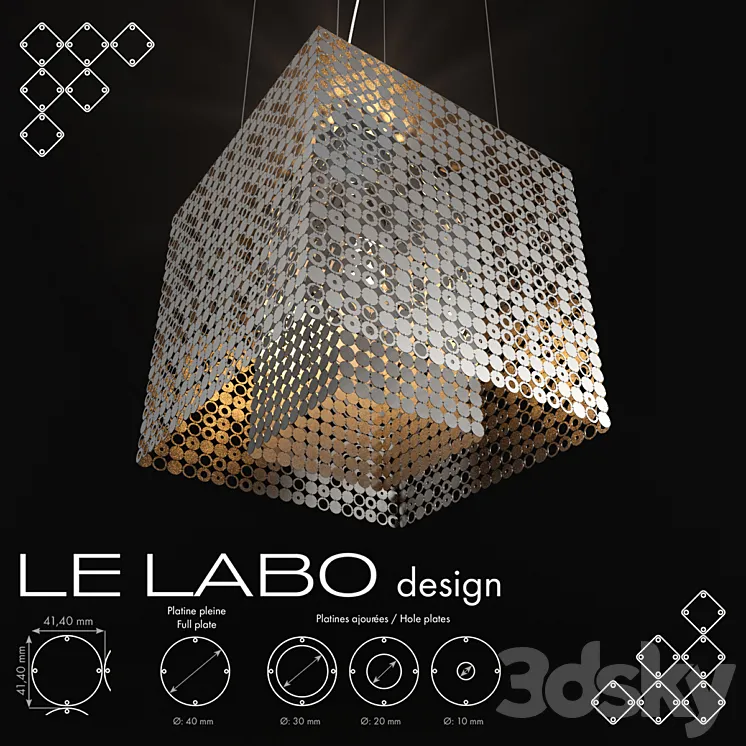 Lustre Bubble by Le Labo design 3DS Max
