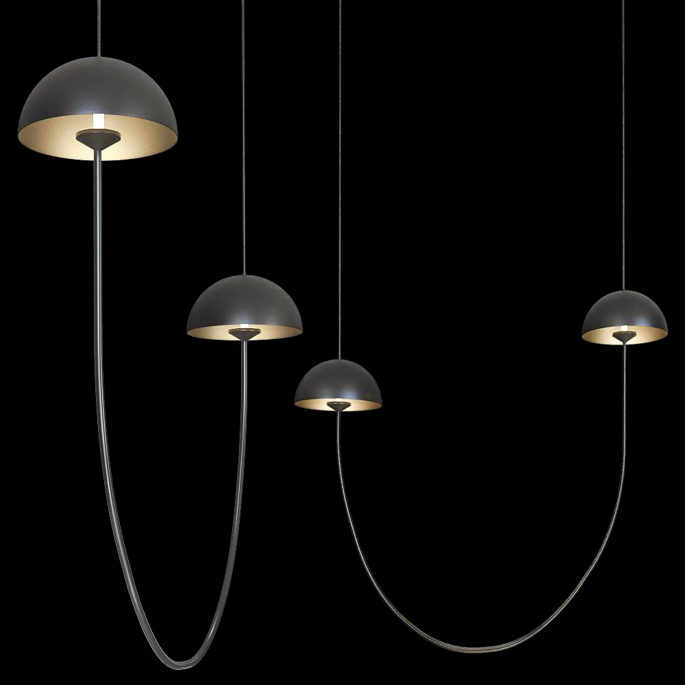 Luxcambra – Pendant lamp Champignon 3ds Max