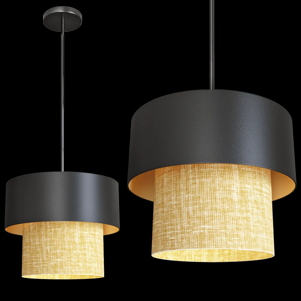 Luxcambra – Pendant lamp Kan C doble 3ds Max