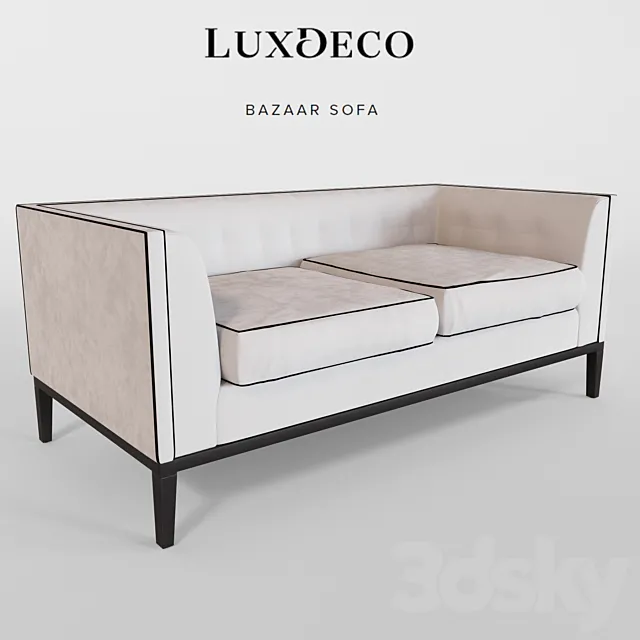 LuxDeco Bazaar Sofa 3DSMax File
