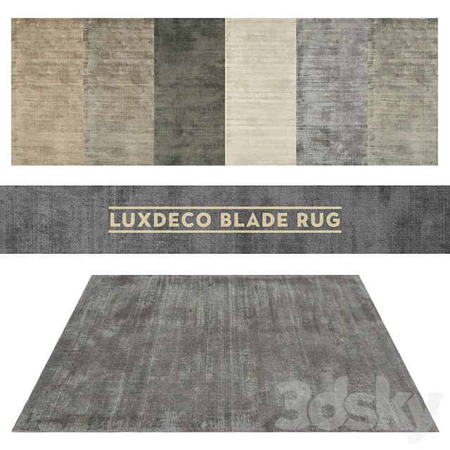 LUXDECO BLADE RUG 3DS Max Model