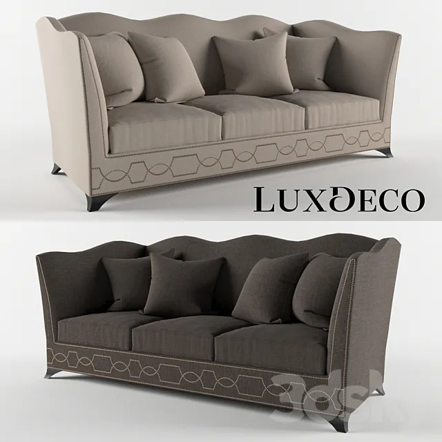 LuxDeco Eaton sofa 3ds Max