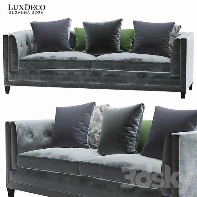 LuxDeco SUZANNA SOFA Large 3DSMax File