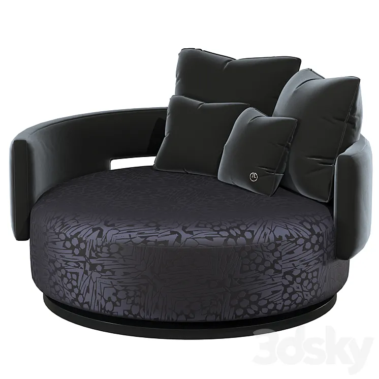 luxence elsa armchair 3DS Max