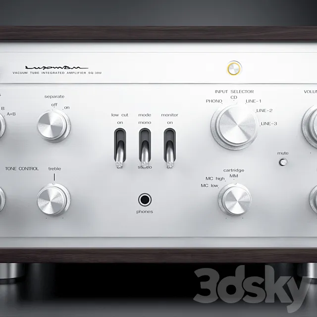 Luxman SQ-38U 3ds Max