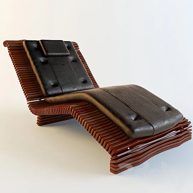 Luxor Chaise 3ds Max