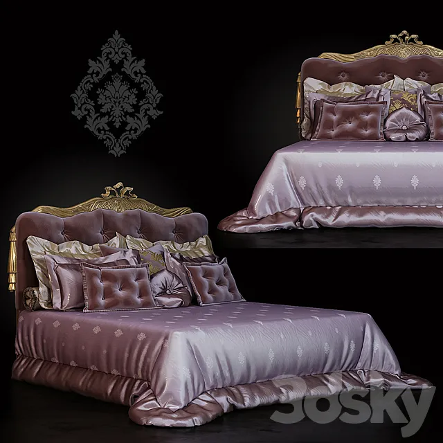 luxurious bed 3DSMax File