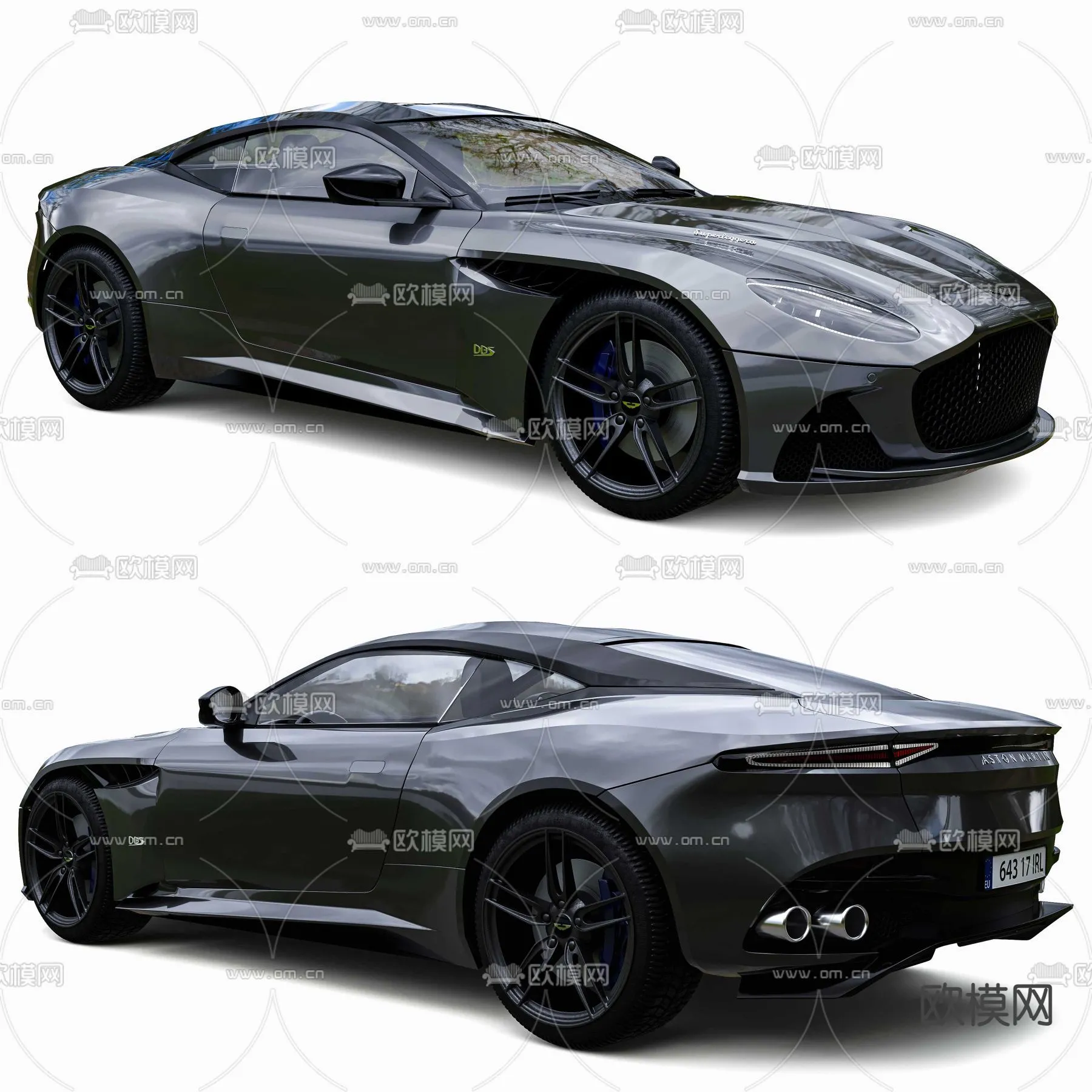 Luxury and Sport Car 3D Models – Transports – 026 – CORONA Render