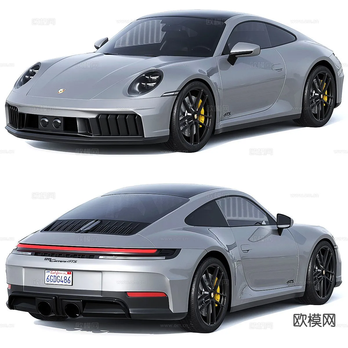 Luxury and Sport Car 3D Models – Transports – 035 – VRAY Render