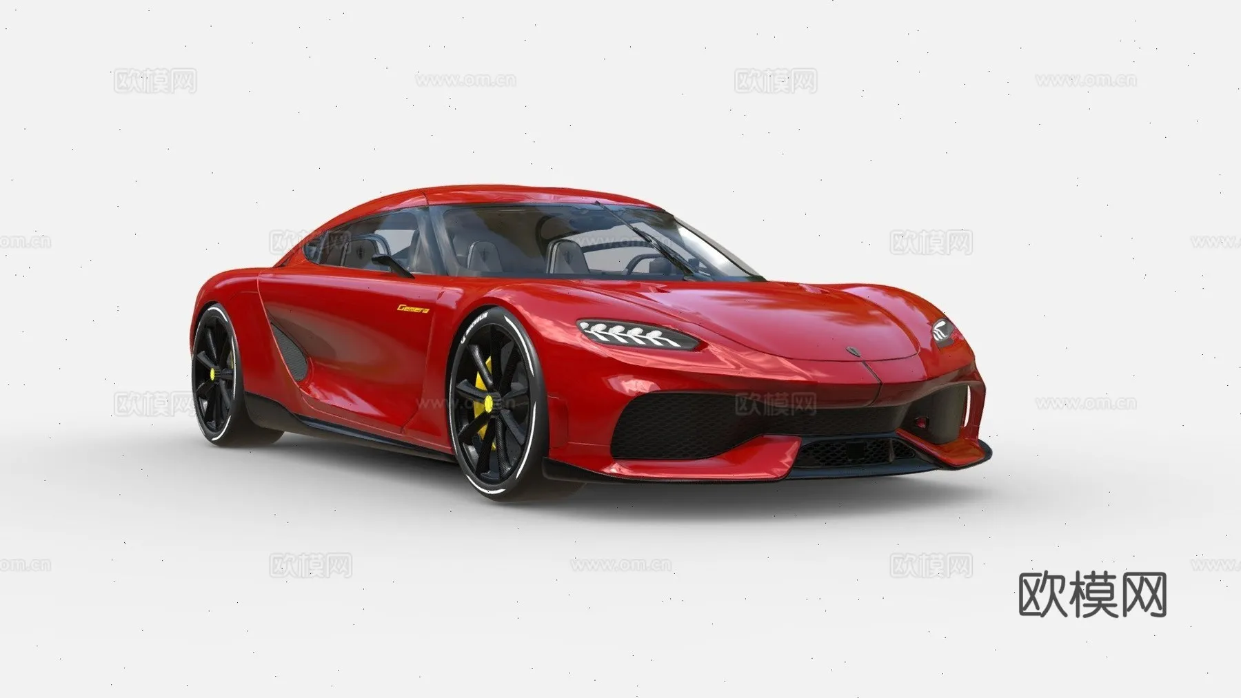 Luxury and Sport Car 3D Models – Transports – 049 – VRAY Render
