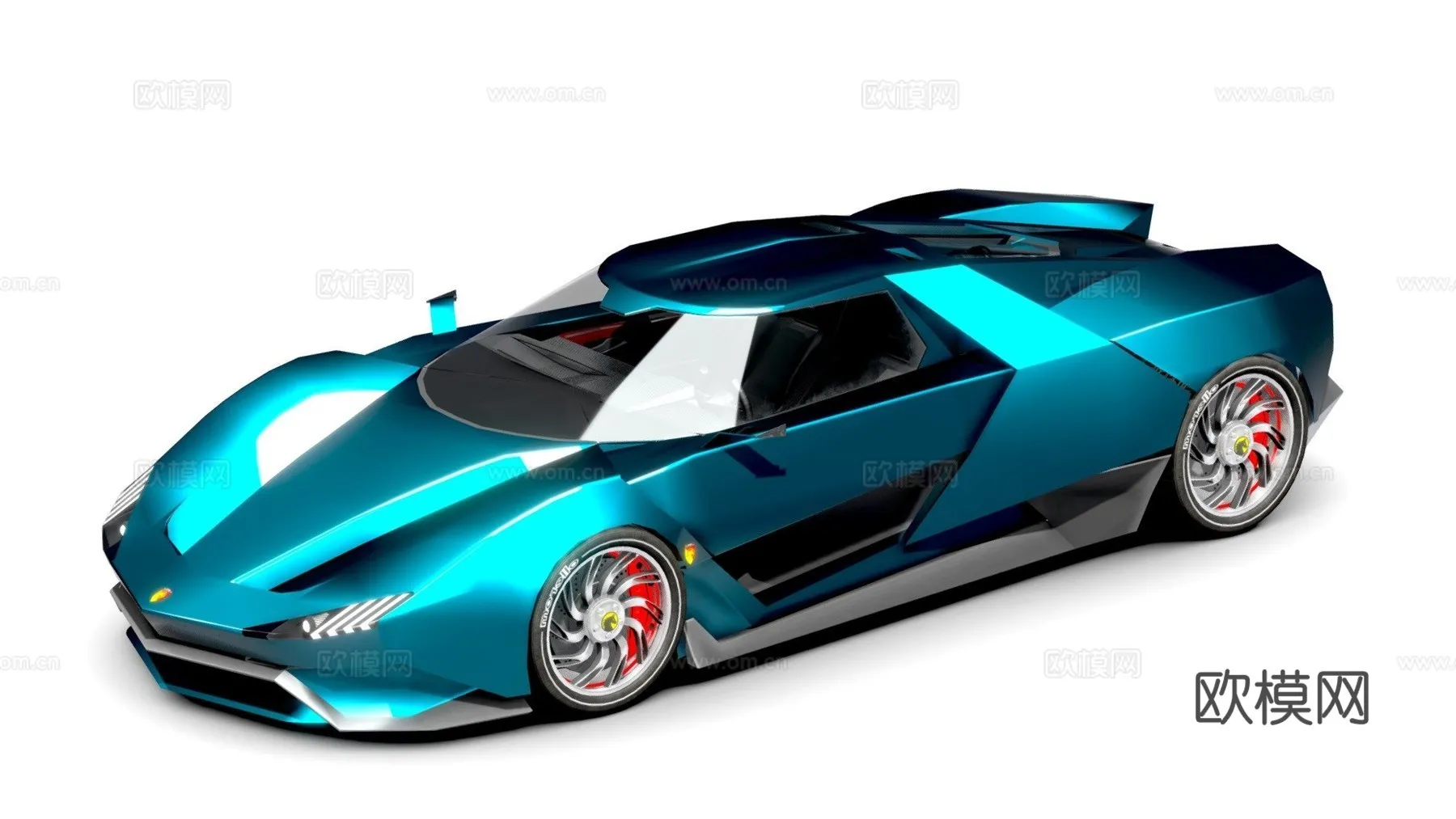 Luxury and Sport Car 3D Models – Transports – 050 – VRAY Render