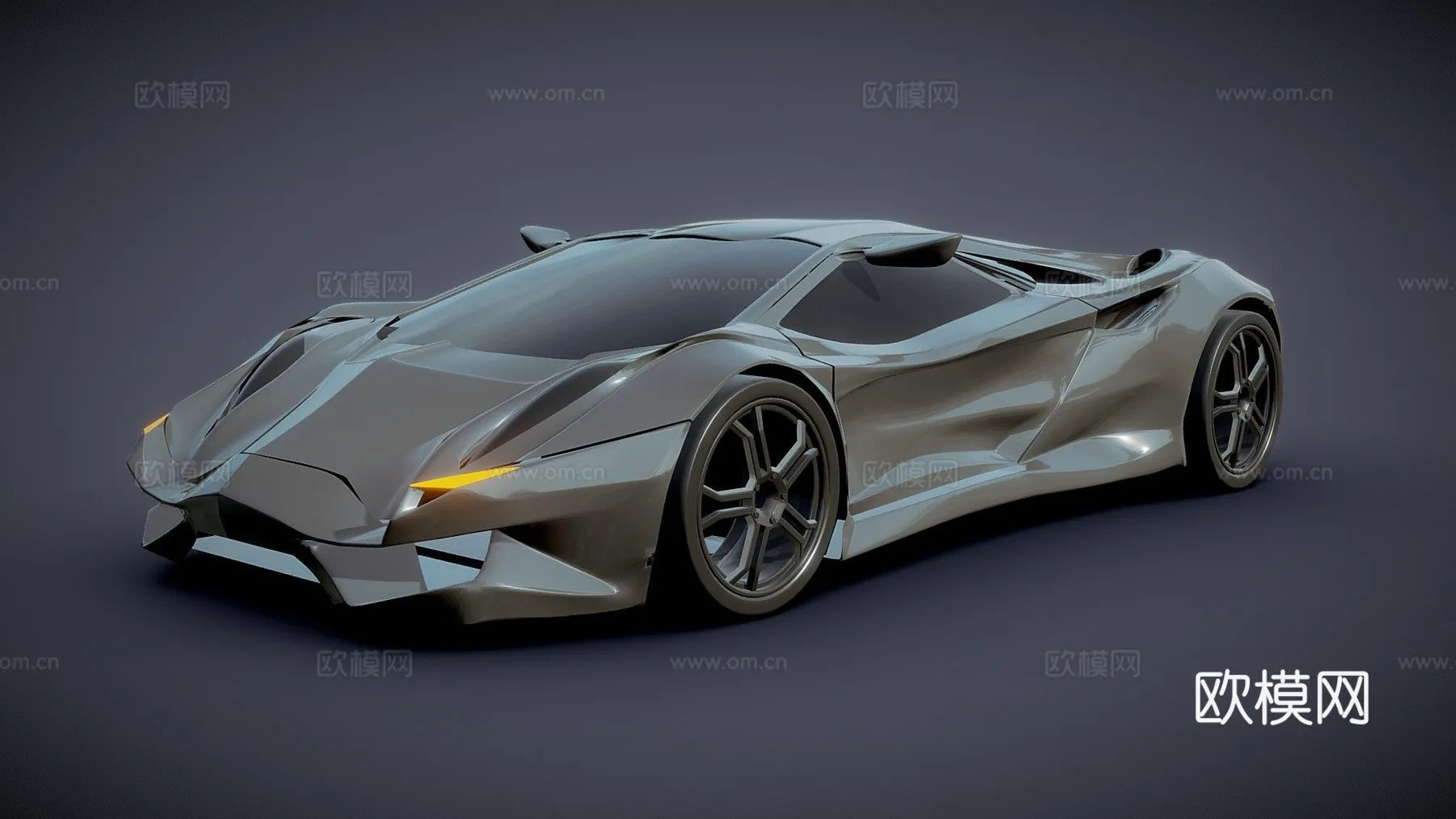 Luxury and Sport Car 3D Models – Transports – 052 – VRAY Render