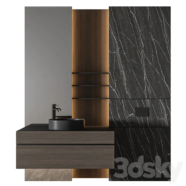 Luxury Bathroom 130 3dsMax Model