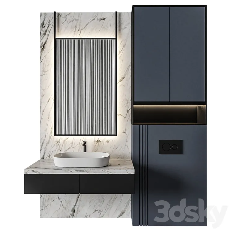 Luxury Bathroom 45 3DS Max Model