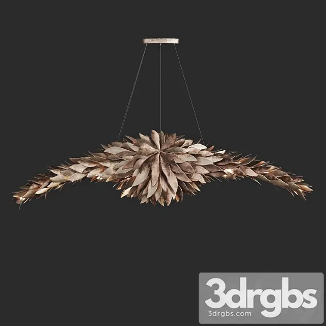 Luxury chandelier with petal elements evo vetvistore