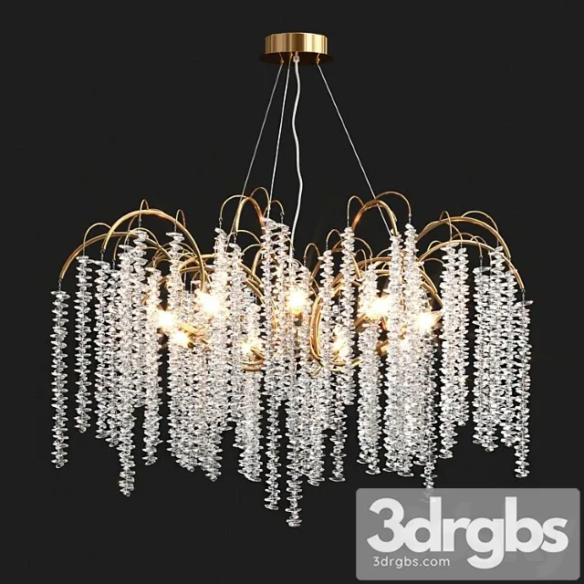 Luxury crystal branch chandelier