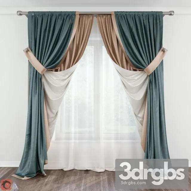 Luxury Curtain 05 3dsmax Download